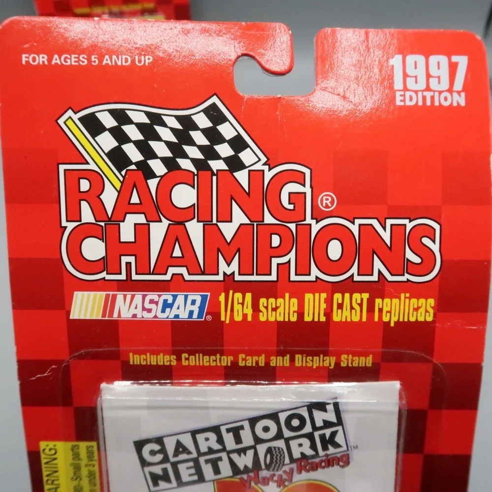 Racing Champions 1997 Cartoon Network Wacky Racing #29 & Kelloggs #5 LoAmte lot